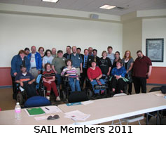 A picture of SAIL members
